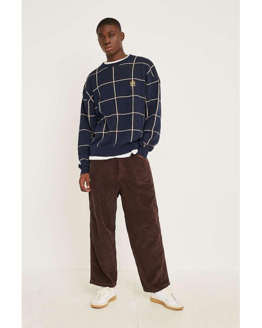 BDG Baggy Boi Chunky Brown Corduroy Trousers for men