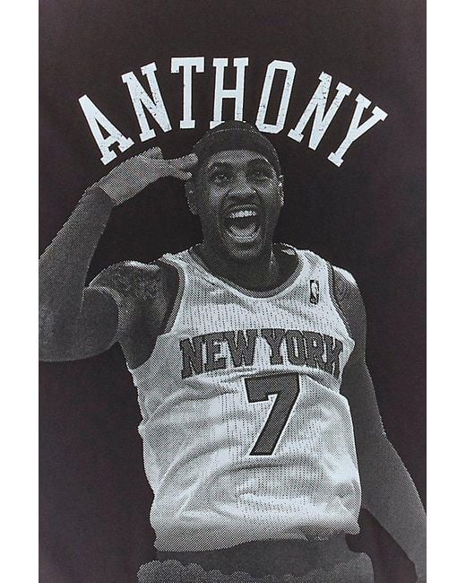 Mitchell & Ness Black Nba Throwback Legends Graphic Tee for men