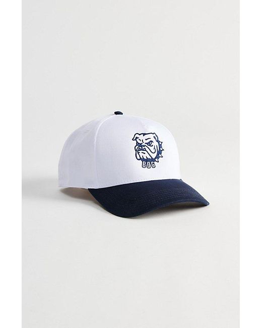 BDG Blue Bulldog Baseball Hat for men