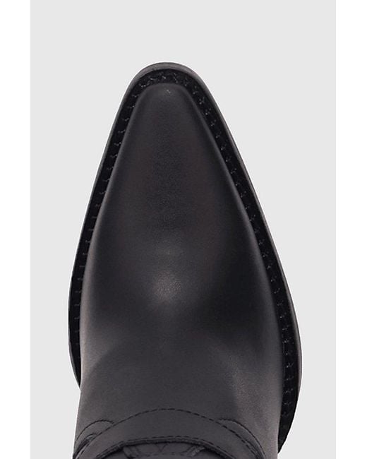 Dingo Black Spurwest Leather Boot