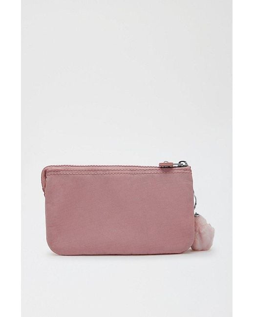 Kipling Pink Creativity Nylon Pouch