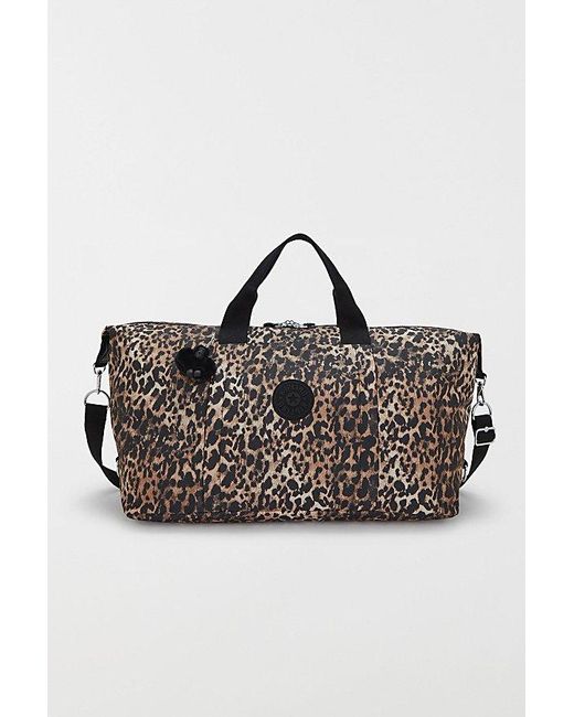 Kipling Black Bori Printed Duffle Bag