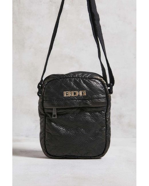 BDG Natural Faux Leather Crossbody Bag