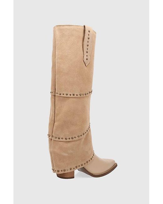 Dingo Natural Texani Leather Boot