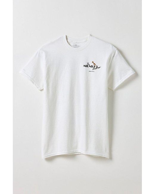 Urban Outfitters Blue Jazz Club Graphic Tee for men