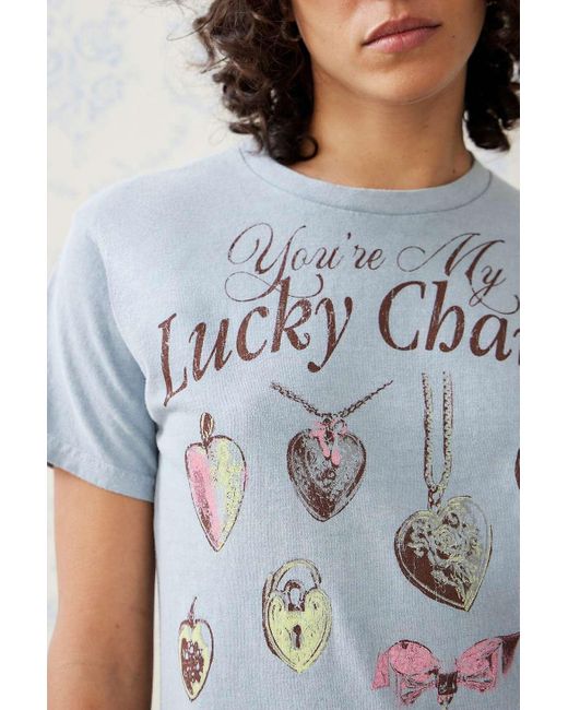 Urban Outfitters Blue Uo Lucky Charms Baby T-shirt
