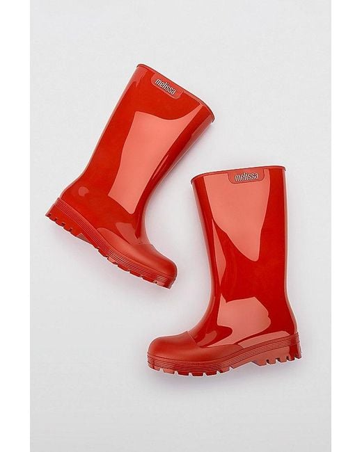 Melissa Red Jelly Rain Boot