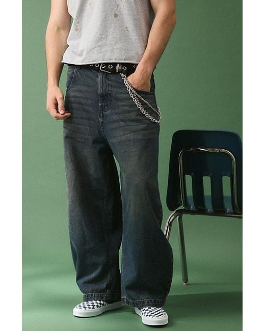 BDG Cocoon Fit Utility Jeans in Green for Men | Lyst