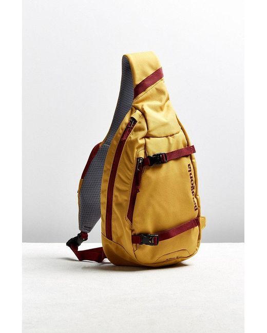 Patagonia Yellow Atom Sling Bag for men