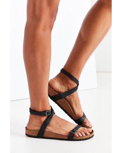 Birkenstock Daloa Sandal in Black | Lyst Canada