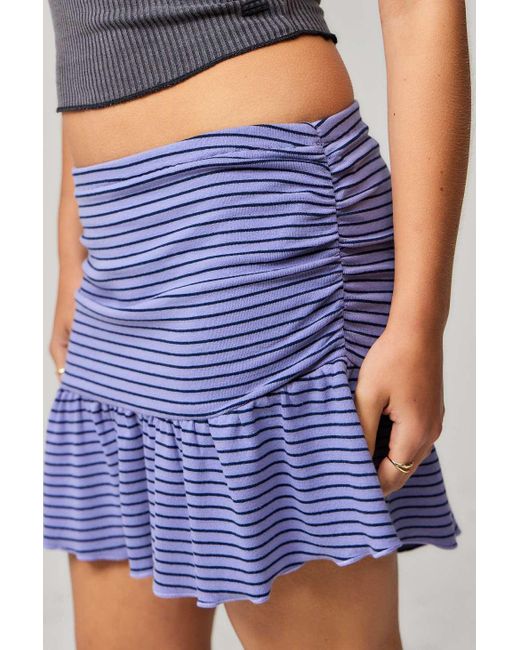 Motel Blue Nefeli Mini Skirt