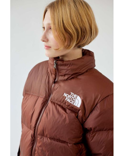 The North Face 1996-version Nylon Nuptse Jacket in Brown | Lyst Canada