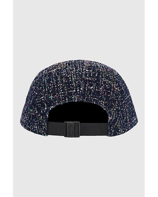 【Supreme】Denim Boucle Camp Cap Supreme Denim Boucle Camp Cap Black - US