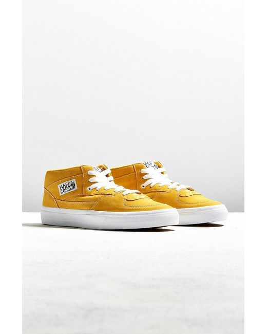 Vans Yellow Half Cab Sneaker for men