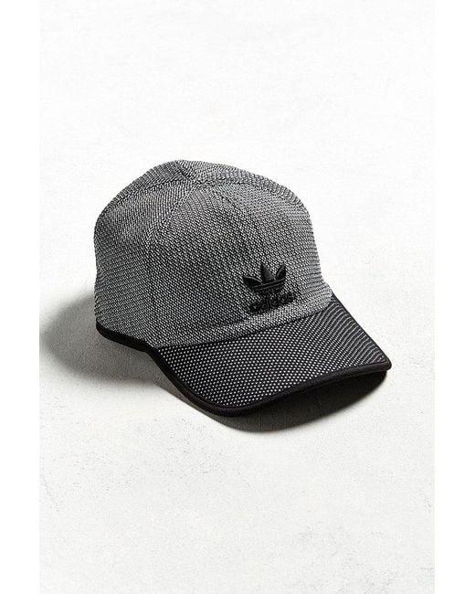 Adidas Originals Black Primeknit Precurve Baseball Hat for men