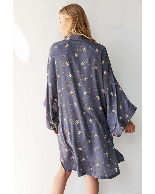 Kimchi blue star clearance print kimono jacket