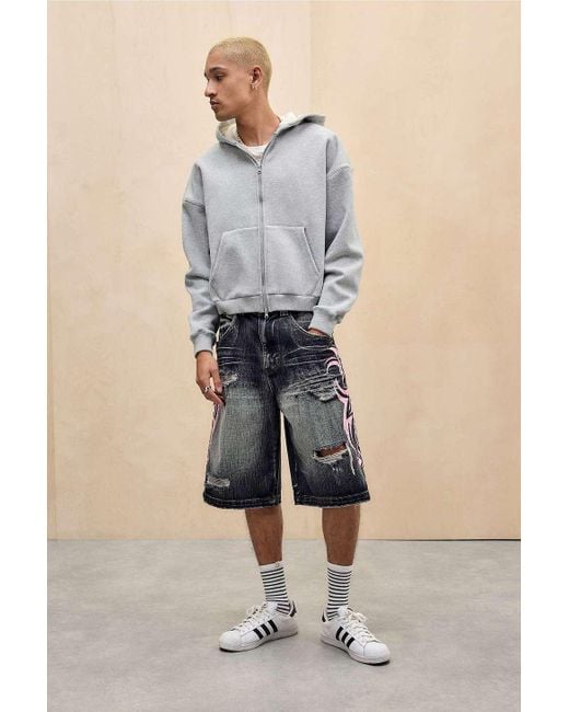 JADED LONDON◆Pink Blade Colossus Jorts(関税/送料込) Pink Blade Colossus Jorts | Jaded London | Clothing