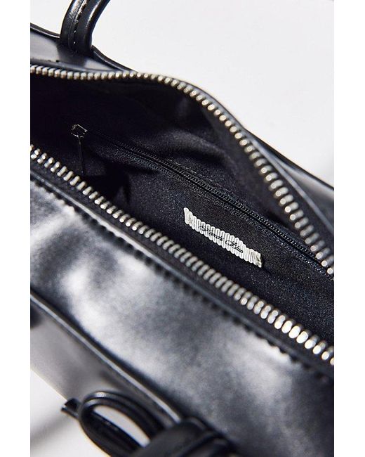 Kimchi Blue Black Bow Rectangle Shoulder Bag
