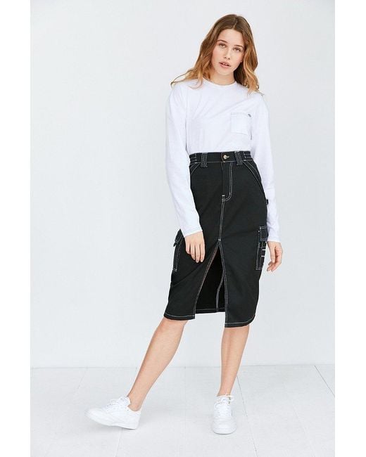 Dickies X Uo Midi Skirt in |