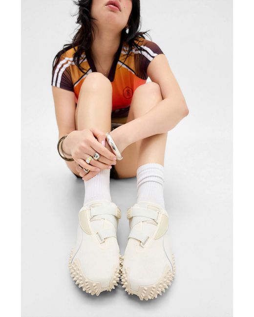 PUMA White Beige Mostro Og Prime Trainers