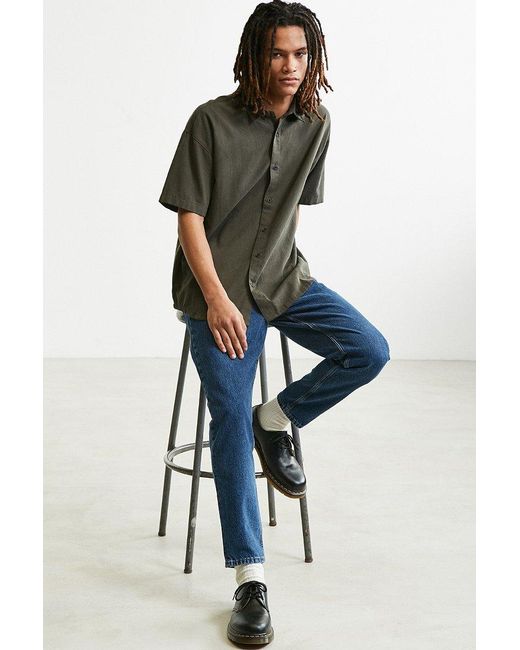 BDG Cotton Dark Stonewash Dad Jean in 