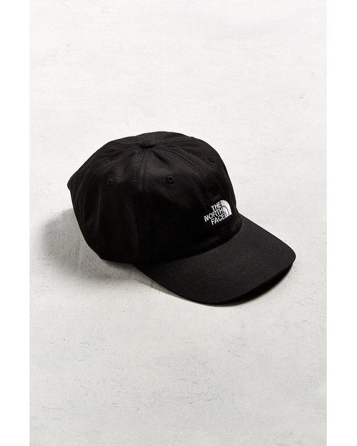 The North Face Black Basic Dad Hat for men