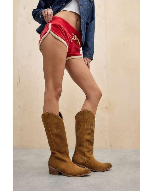 BDG Brown Butterfly Western Boots
