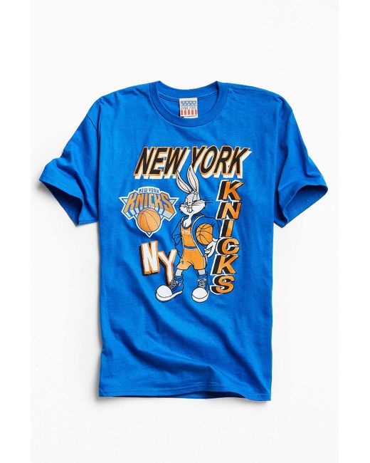 blue looney tunes shirt