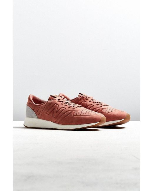 New Balance Suede 420 Salmon Pink + Grey Sneaker for Men | Lyst Canada
