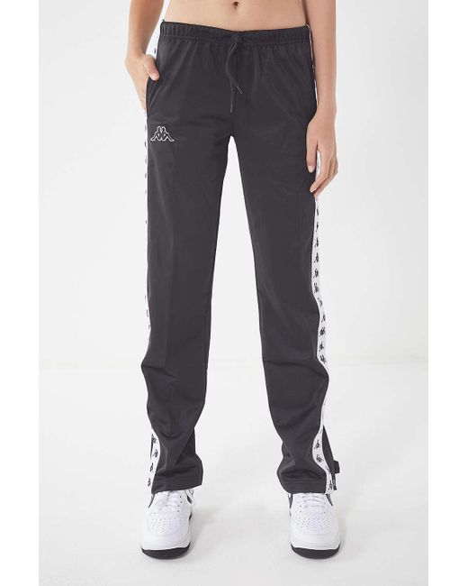 Musling hundrede Afskedige Kappa Banda Astoria Tear-away Track Pant in Black | Lyst Canada