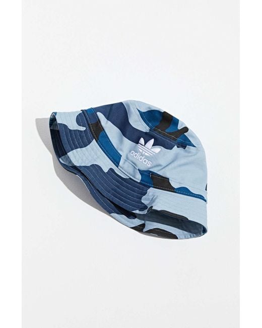 adidas Adidas Originals Camo Bucket Hat in Blue for Men | Lyst