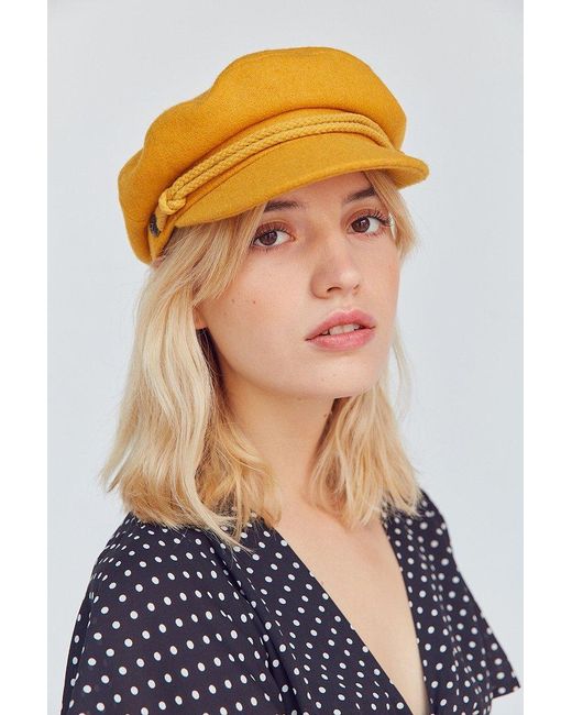 Brixton Yellow Ashland Fisherman Hat