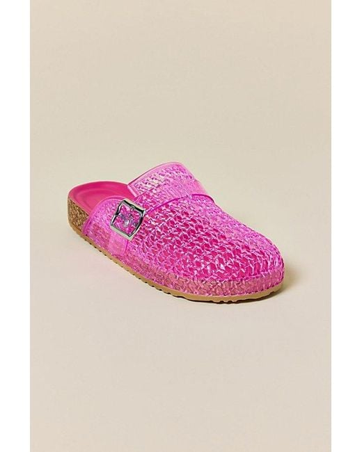 INTENTIONALLY ______ Pink Seth Jelly Mules