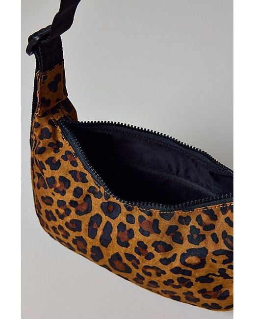 Baggu Blue Small Nylon Crescent Bag