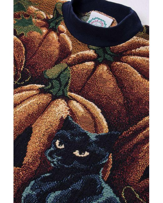 Urban Renewal One of a kind Vintage Halloween Jumper in Black
