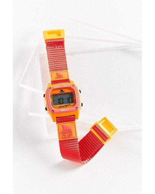 Freestyle Orange Shark Classic Clip Digital Watch