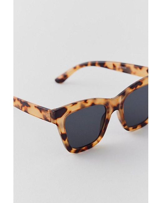 Urban Outfitters Brown Uo Essential Oversized Sunglasses