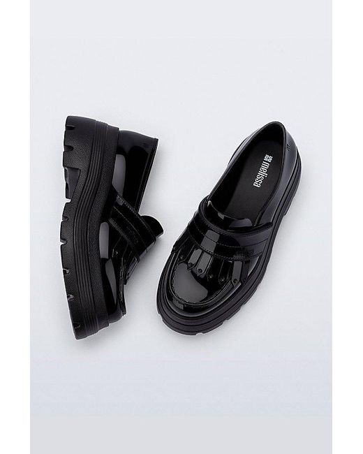 Melissa Black Royal Plus Platform Loafer
