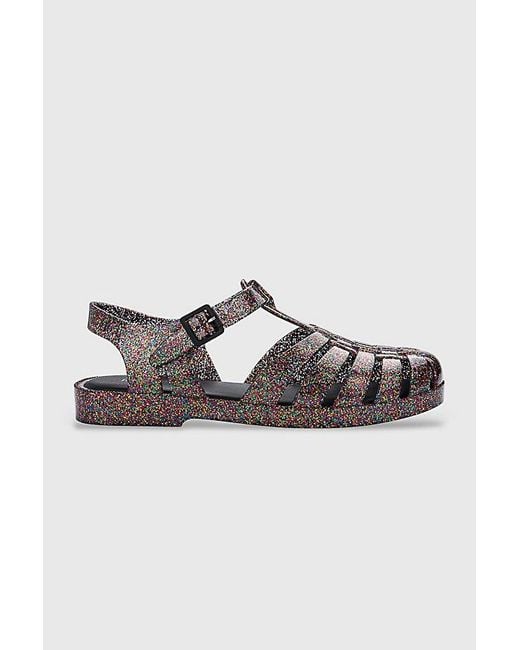 Melissa Brown Possession Jelly Fisherman Sandal In Mixed Glitter Glass,at Urban Outfitters