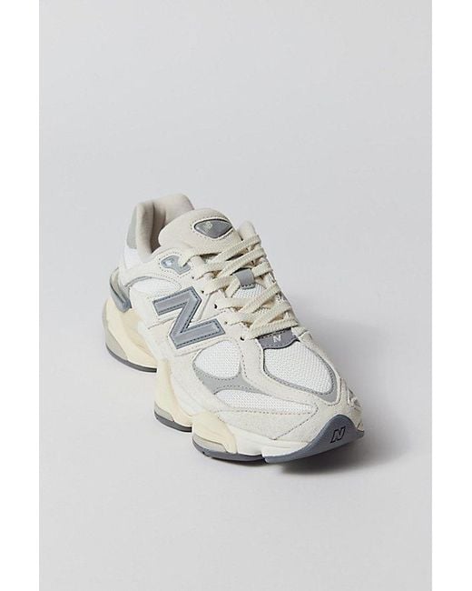 New Balance White 9060 Sneaker