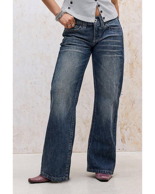 BDG Blue Kayla Lowrider Jeans