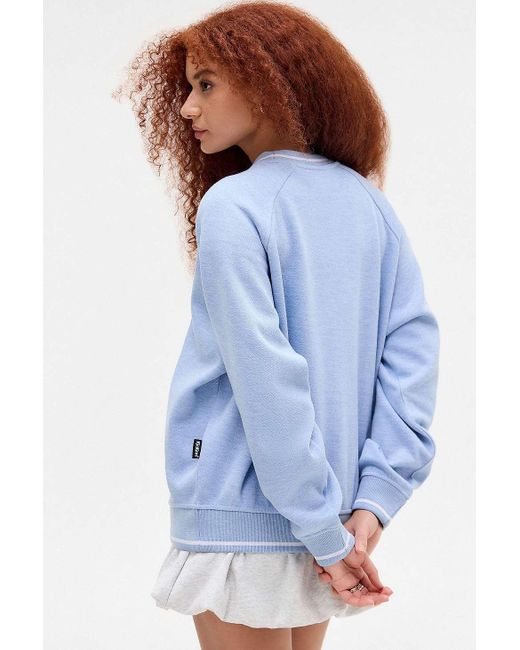 Kickers Blue Graft Crew Neck Sweatshirt