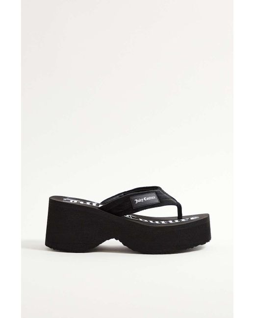 Juicy Couture Whitney Black Wedges