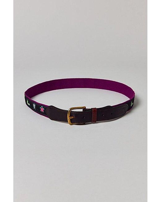 PAS DE MER Black Magic Belt for men