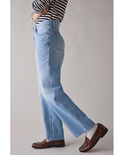 BDG Blue Stovepipe Mid-Rise Jean