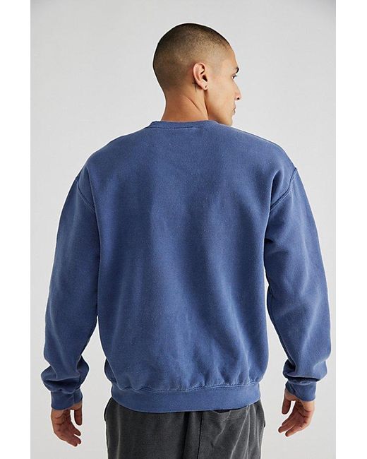 iets frans Blue Iets Frans. Iets Frans… Embroidered Crew Neck Sweatshirt for men
