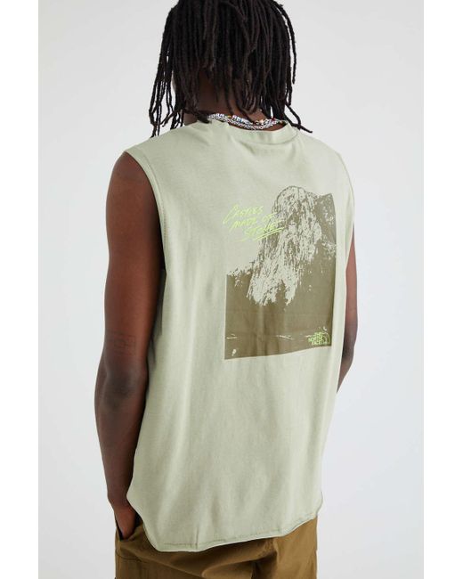 The North Face Green Himalayan Bottle Source Tank Top for men