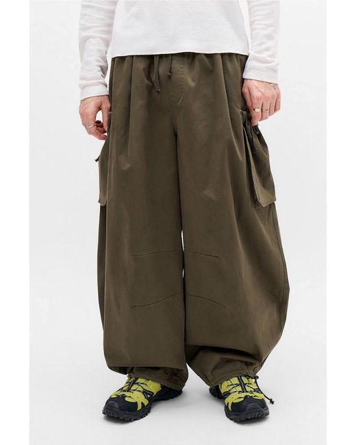 Ayker Green Khaki Forager Trousers for men