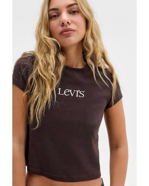 Levi's Brown Essential Baby T-shirt