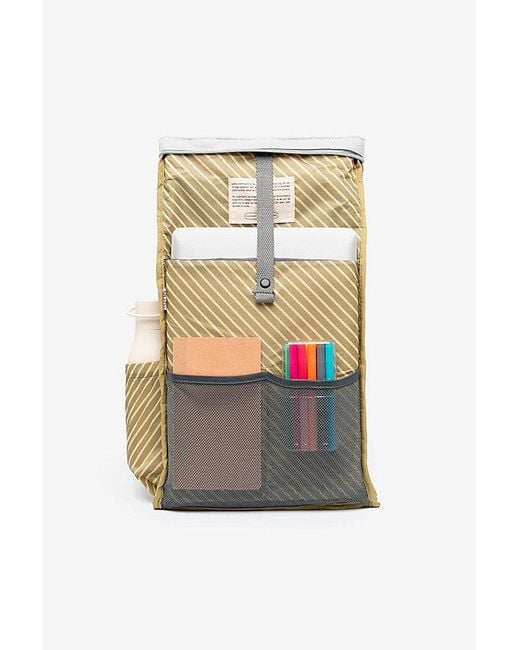 Lefrik Gray Roll Mini Backpack for men
